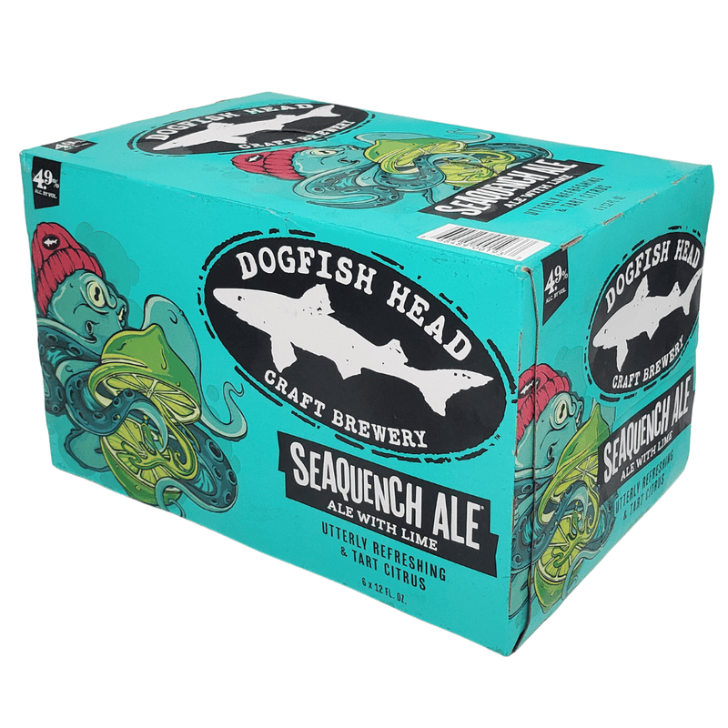 Dogfish Head Brewery SeaQuench Sour Ale with Lime 6pk 12oz cans