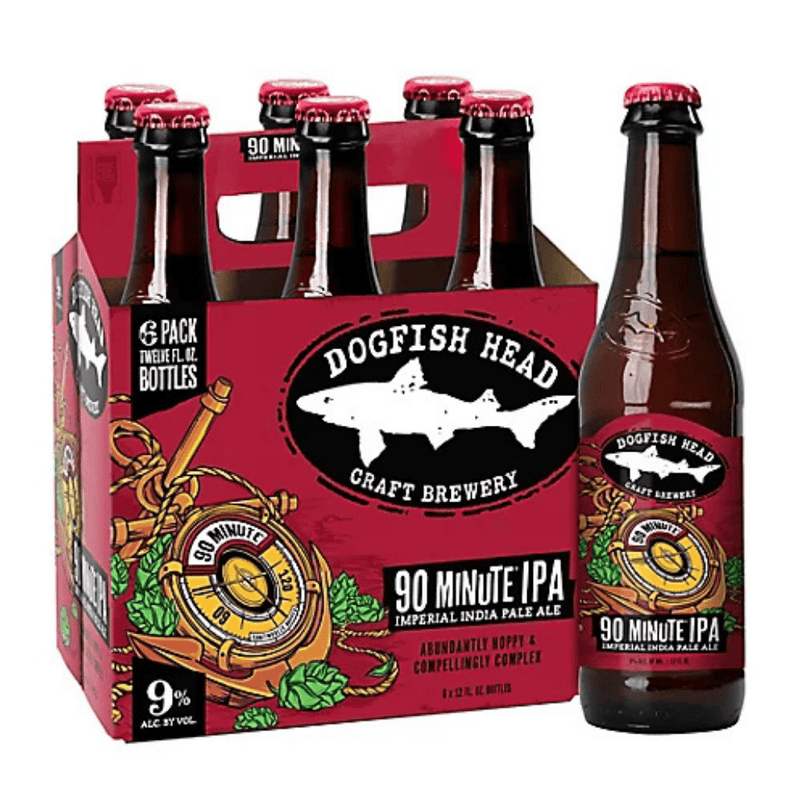 Dogfish Head Craft Brewery 90mins Imperial IPA 6pk 12oz bottles