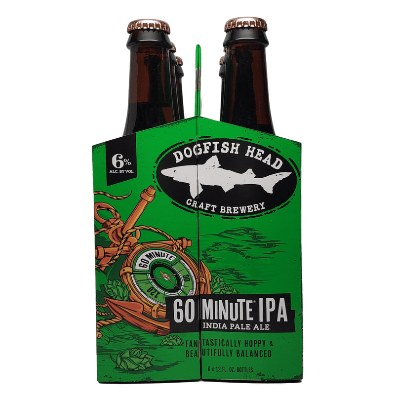 Dogfish Head Craft Brewery 60 minute IPA 6pk bottle