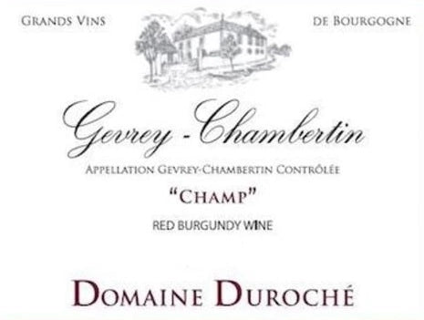 2020 Domaine Duroche - Gevrey Chambertin Champ (750ml)