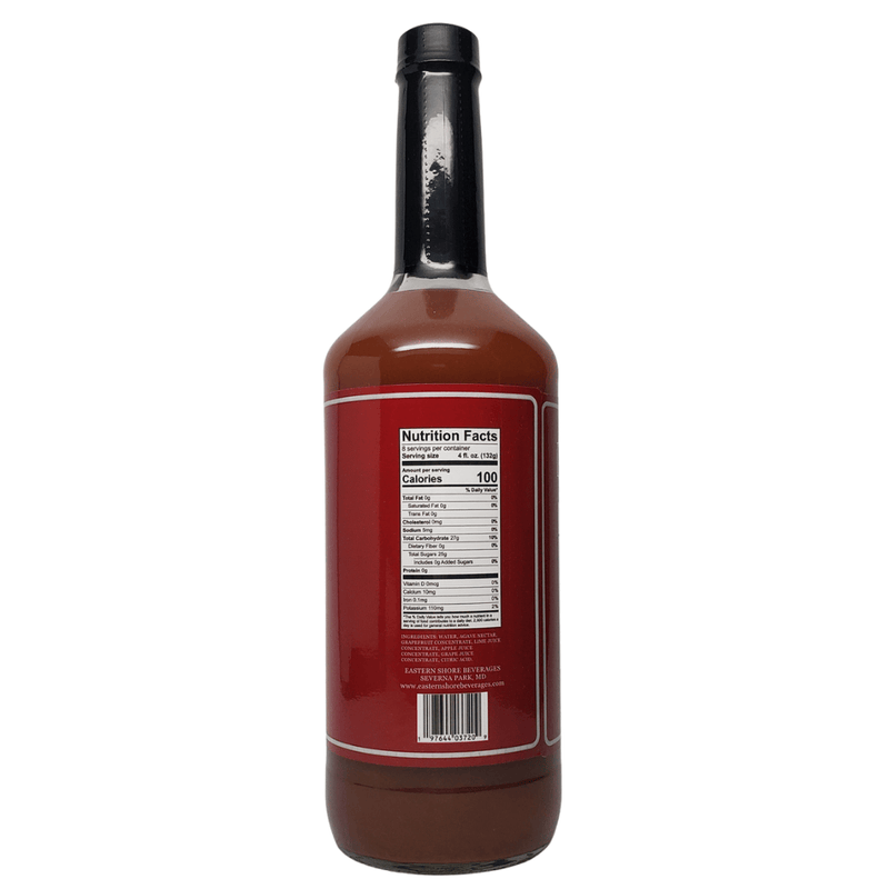Eastern Shore Paloma made with 100% agave nectar Mix 32oz