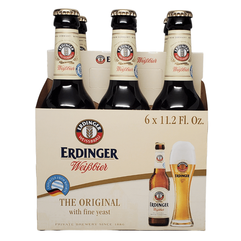 Erdinger Weissbier 6pk bottles