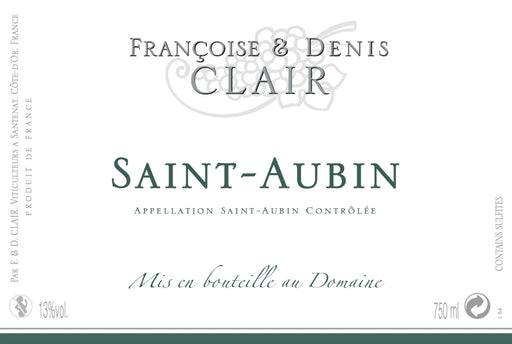Francoise & Denis Saint-Aubin label