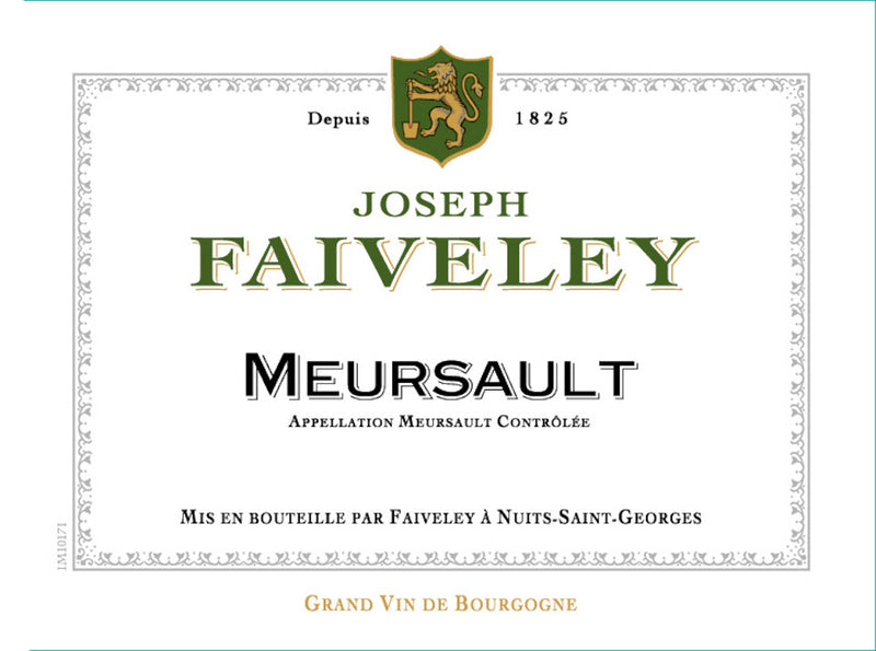 Joseph Faiveley Meursault label