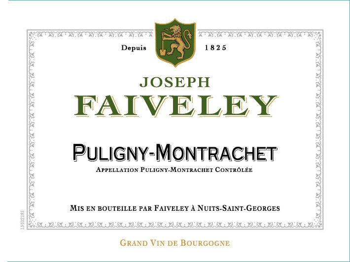 Joseph Faiveley Puligny-Montrachet label