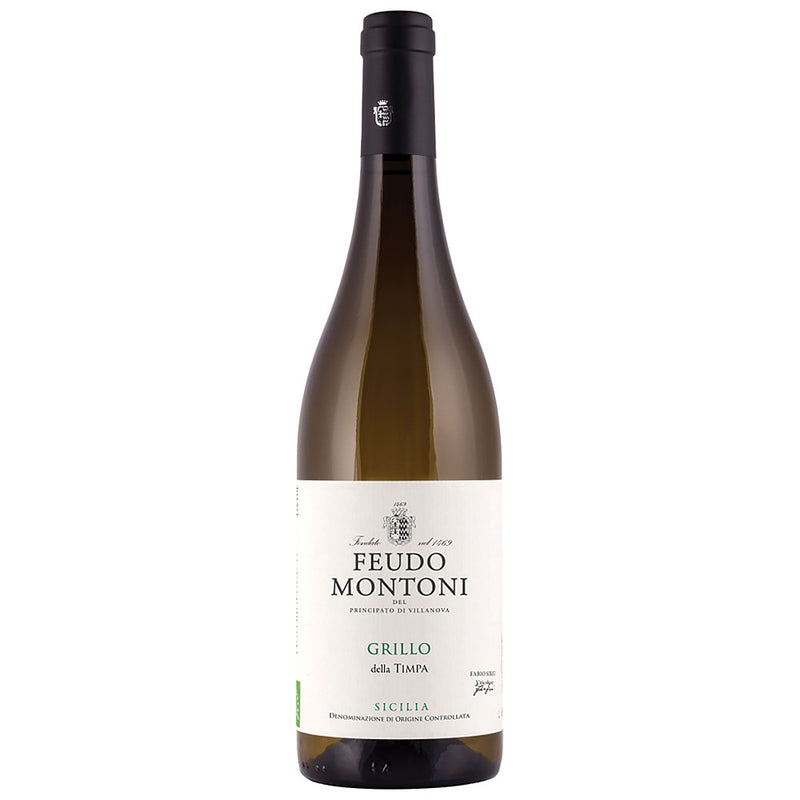 Feudo Montoni Grillo della Timpa bottle
