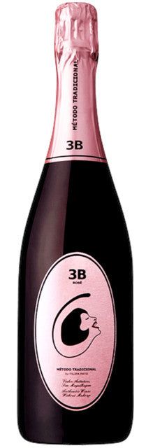 Filipa Pato 3B Rosé Extra Brut bottle