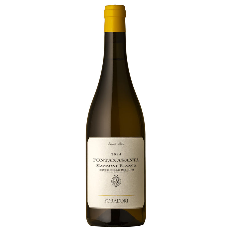 Foradori Fontanasanta Manzoni Bianco bottle