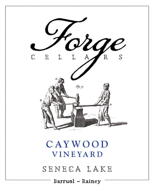 Forge Cellars Cabernet Franc Caywood Vineyard label