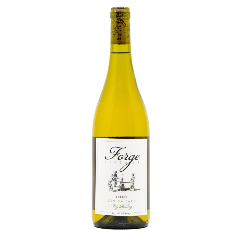 Forge Cellars Freese Vineyard Dry Riesling Seneca Lake bottle