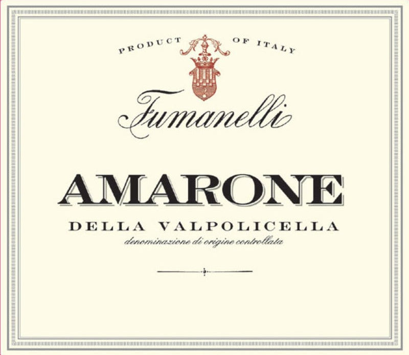 Fumanelli Amarone della Valpolicella label