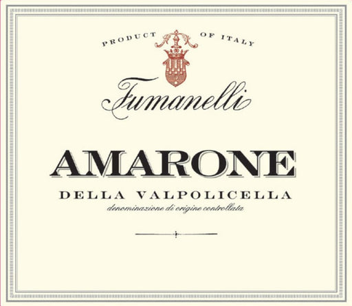 Fumanelli Amarone della Valpolicella label