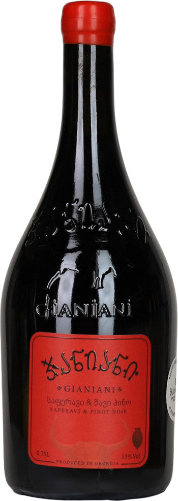 Gianiani Saperavi-Pinot Noir bottle