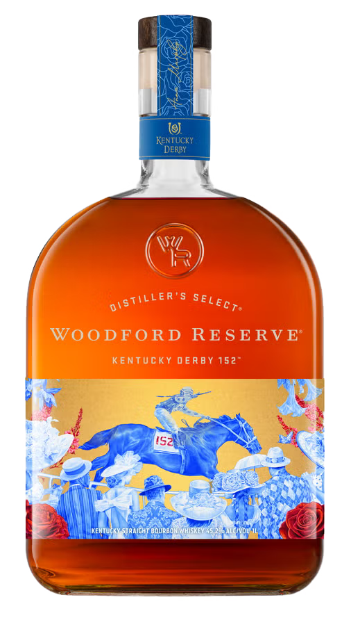 Woodford Reserve Kentucky Derby 152 Bottle 2026 Bourbon Whiskey 1L
