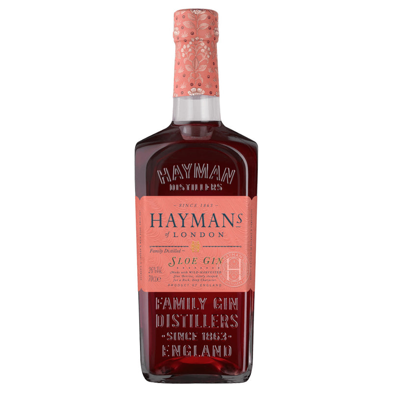 Hayman's Sloe Gin bottle