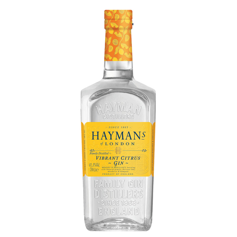 Hayman's Vibrant Citrus Gin bottle