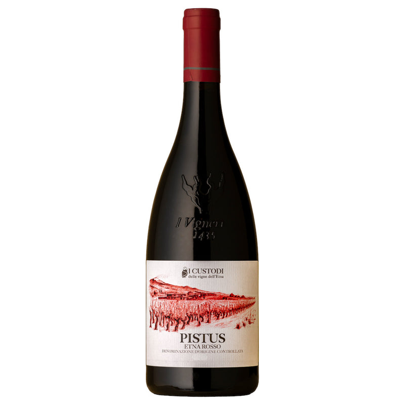 I Custodi Pistus Etna Rosso bottle