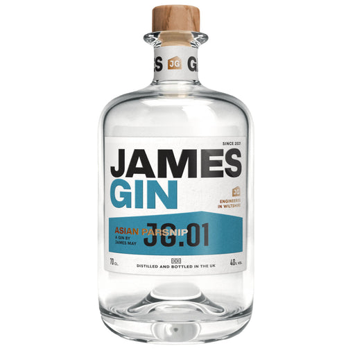 James Asian Parsnip Gin bottle