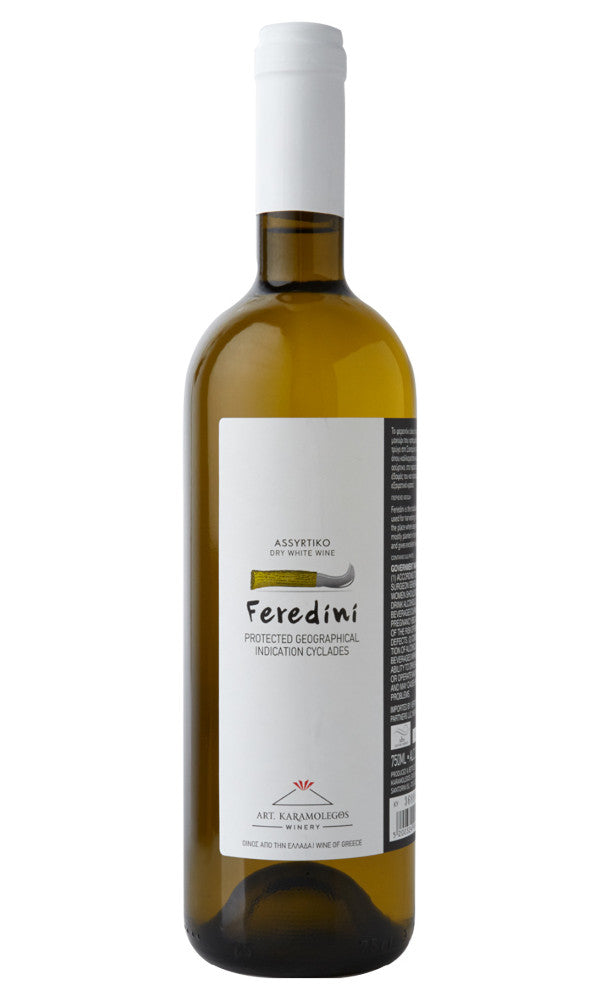 Karamolegos Feredini Assyrtiko bottle
