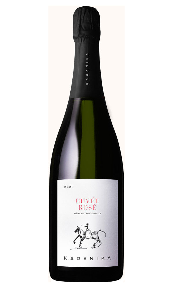 Karanika Brut Cuvée Rosé bottle