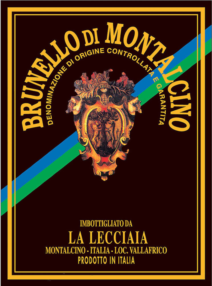 La Lecciaia Brunello di Montalcino label