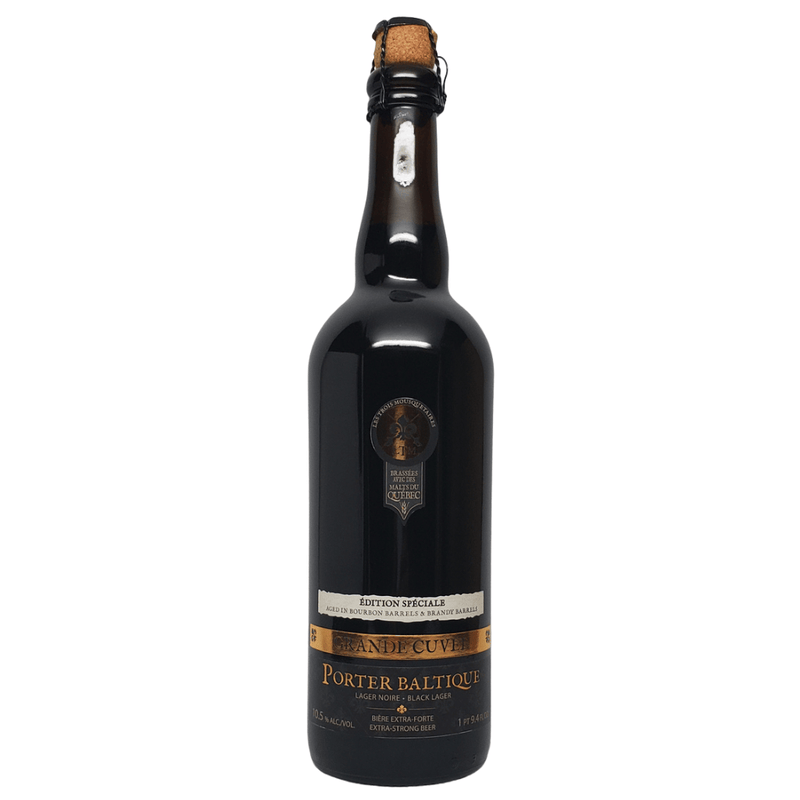 Les Trois Mousquetaires Microbrasseurs Porter Baltique  Grande Cuvee Edition Speciale Aged in Bourbon Barrels 750ml