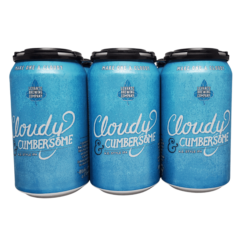 Levante Brewing Cloudy & Cumbersome NEIPA 6pk 12oz cans