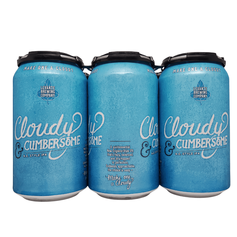 Levante Brewing Cloudy & Cumbersome NEIPA 6pk 12oz cans