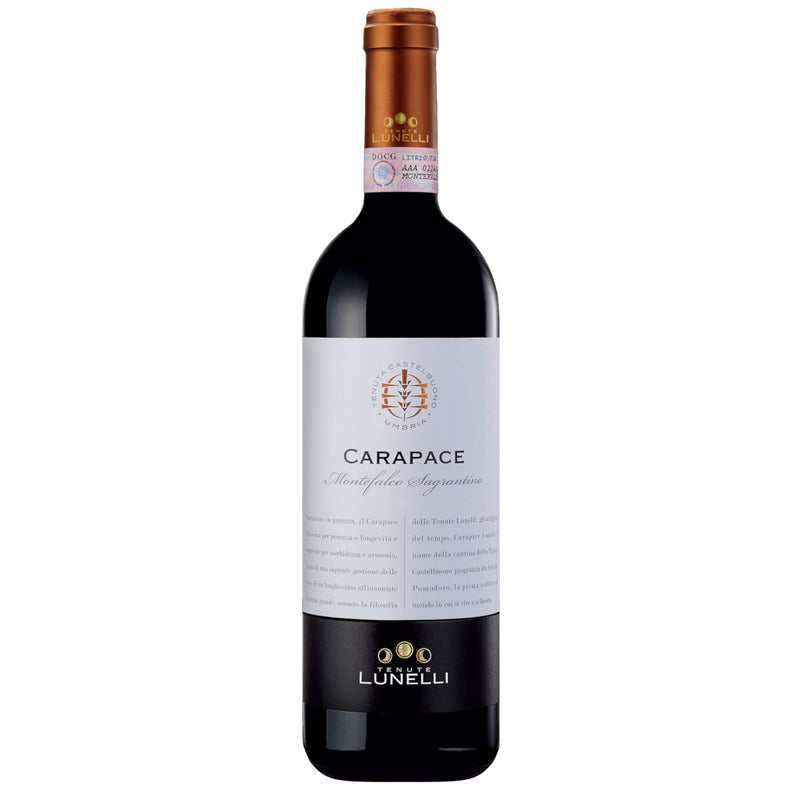 Tenute Lunelli Montefalco Sagrantino Carapace bottle