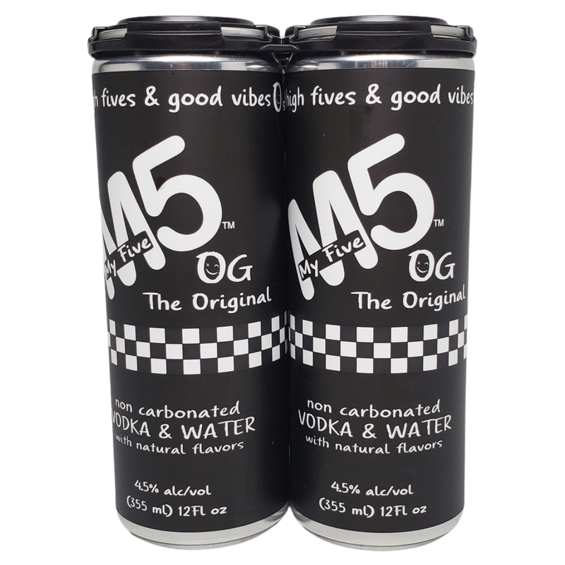 MY5 The Original vodka non carbonated cocktail 4pk 12oz cans