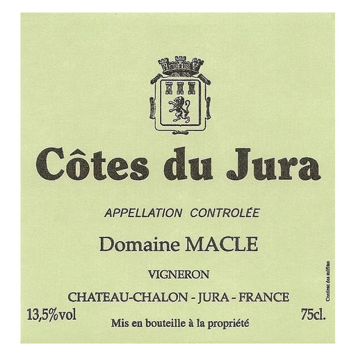 Domaine Macle Cots du Jura label