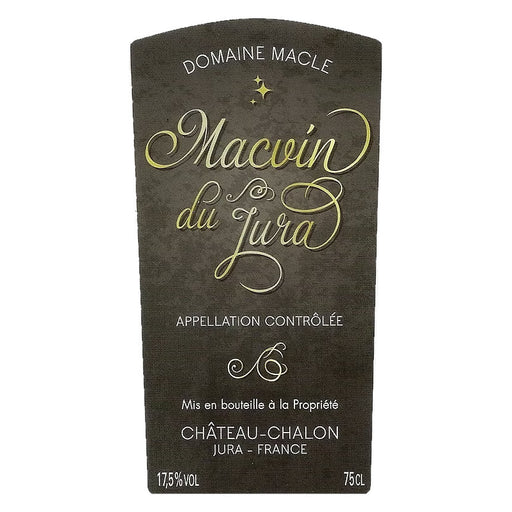 Domaine Macle Macvin du Jura label