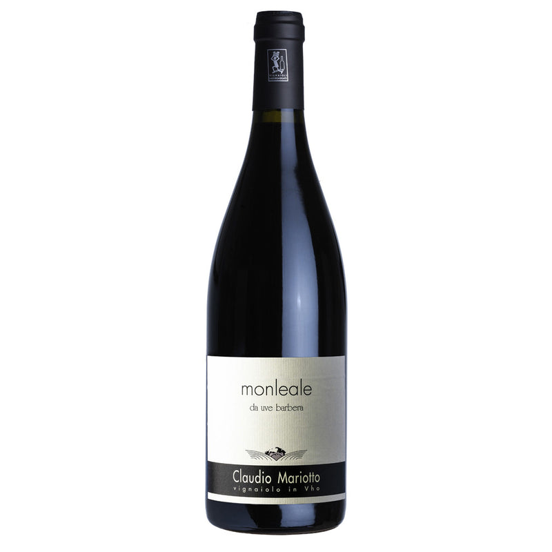 Claudio Mariotto Barbera Monleale bottle