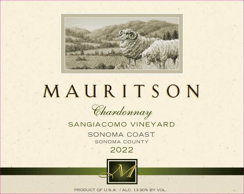 2024 Mauritson - Chardonnay Sonoma Coast Sangiacomo Vineyard (750ml)