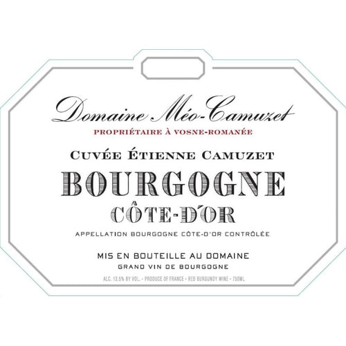 2022 Domaine Meo-Camuzet - Bourgogne Cote d'Or Cuvee Etienne Camuzet (750ml) [PRE ARRIVAL]