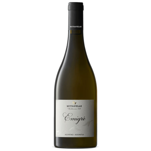Mitravelas Emigre White bottle