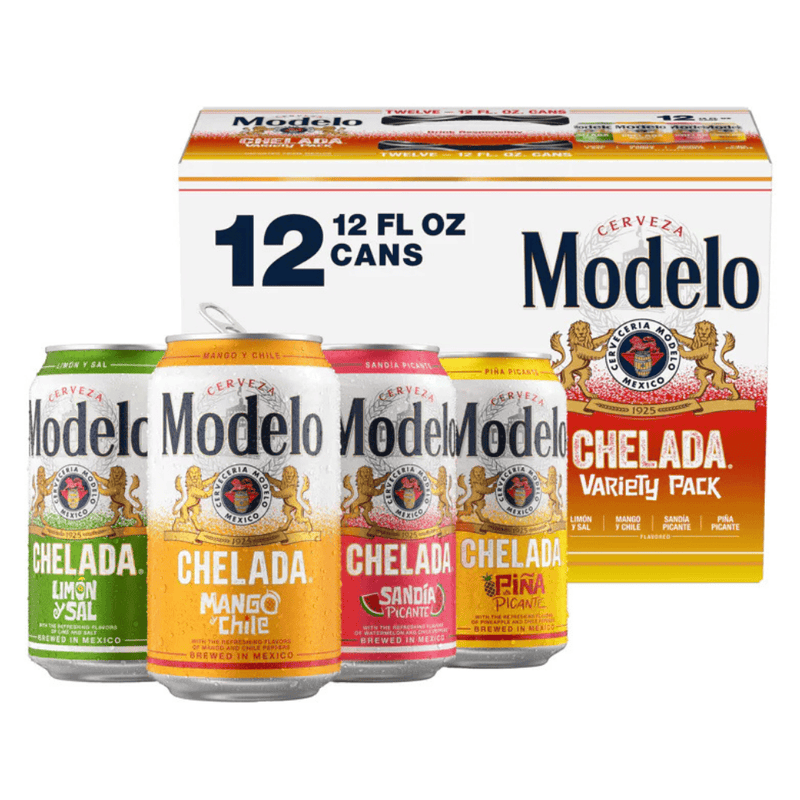 Modelo Chelada Variety 12oz 12pk cans