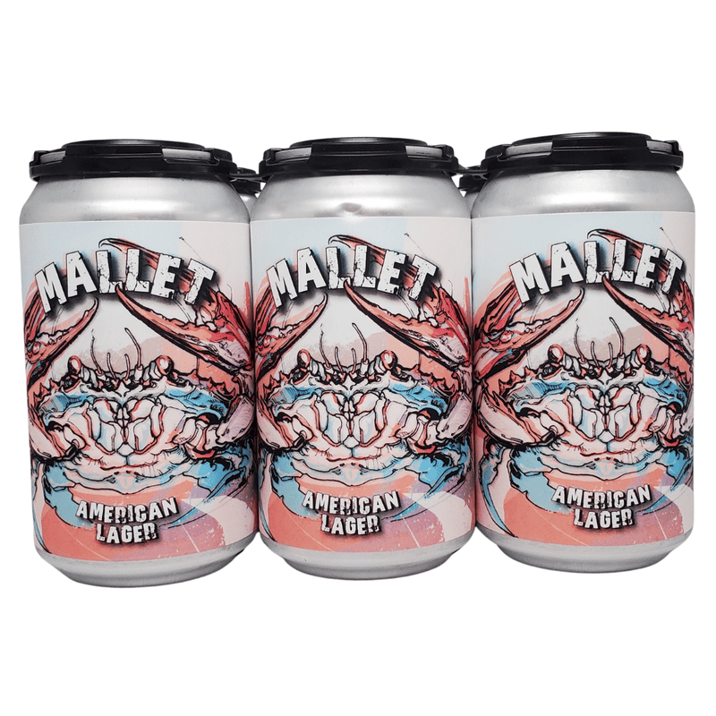 Nepenthe Brewing Mallet American Light Lager 6pk 12oz cans