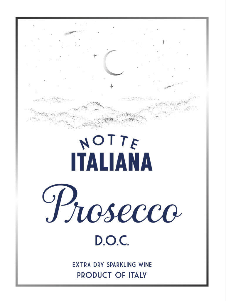 Notte Italiana Prosecco label