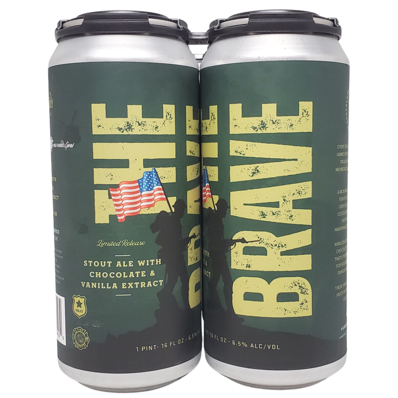 One Family Brewing The Brave Chocolate Vanilla Stout 4pk