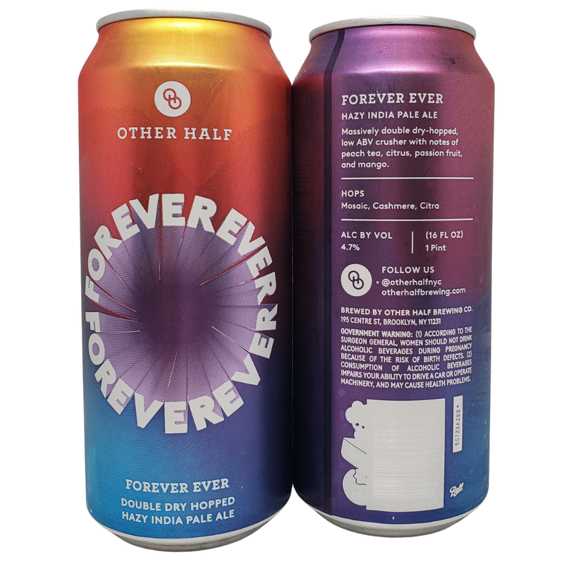 Other Half Brewing Forever Ever DDH Hazy IPA 4pk 16oz cans