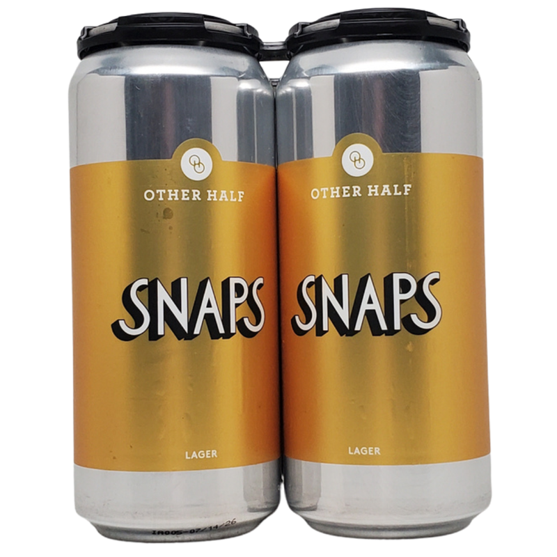 Other Half Brewing Snaps Lager 4pk 16oz cans