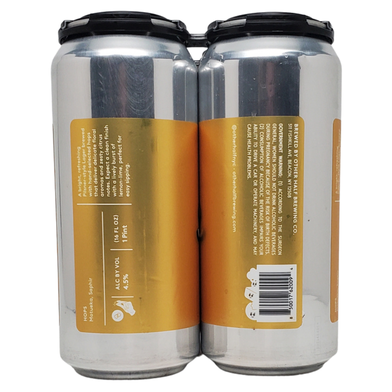 Other Half Brewing Snaps Lager 4pk 16oz cans