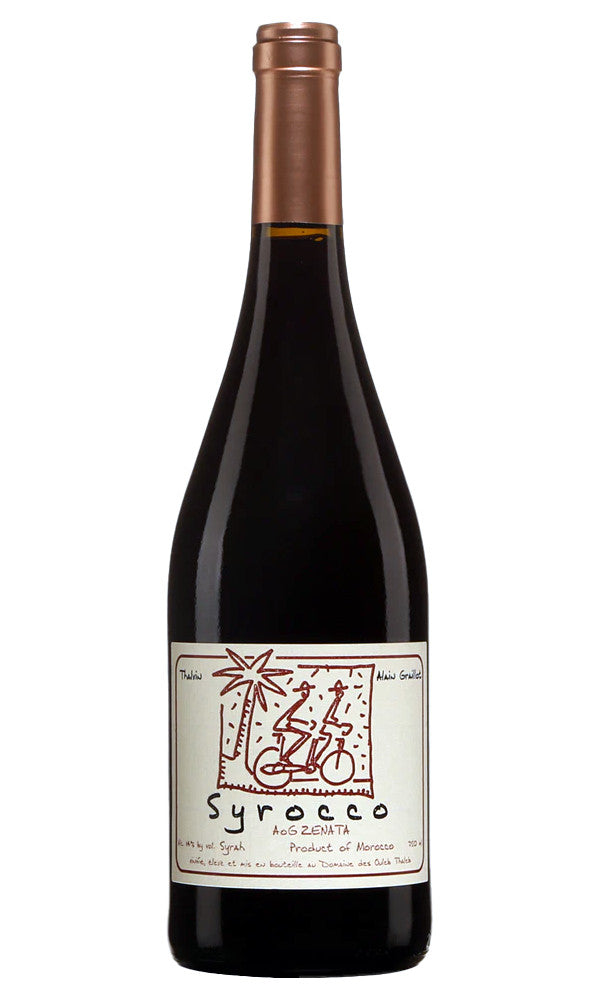 Domaine des Ouled Thaleb Syrocco Syrah bottle