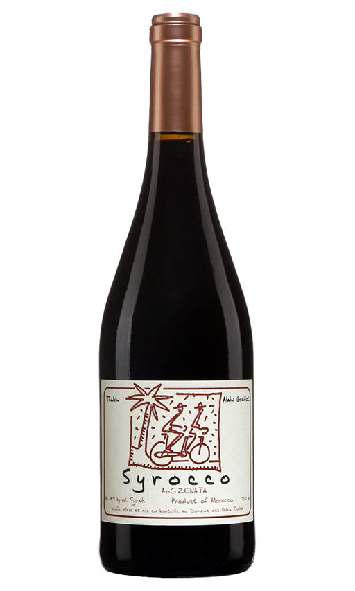 Domaine des Ouled Thaleb Syrocco Syrah bottle