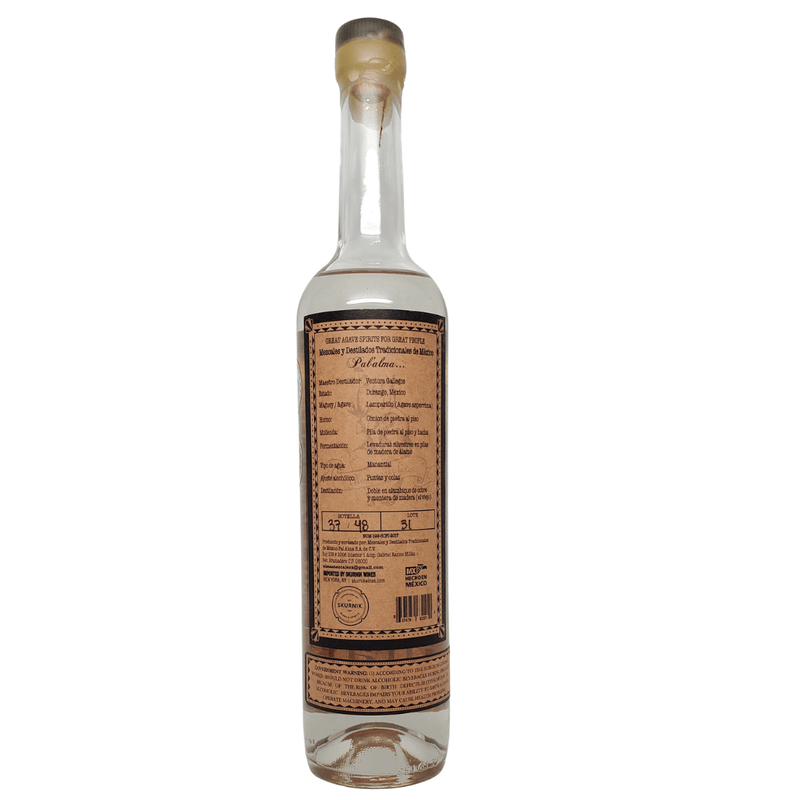 Pal'alma Lamparillo Durango Mezcal 750ml