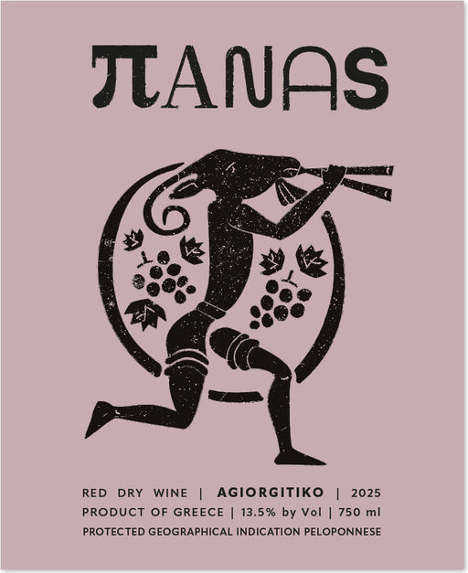 Panas Agiorgitiko label
