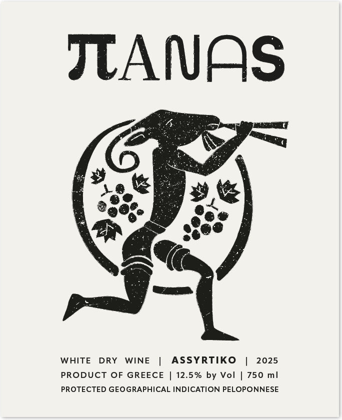 Panas Assyrtiko label