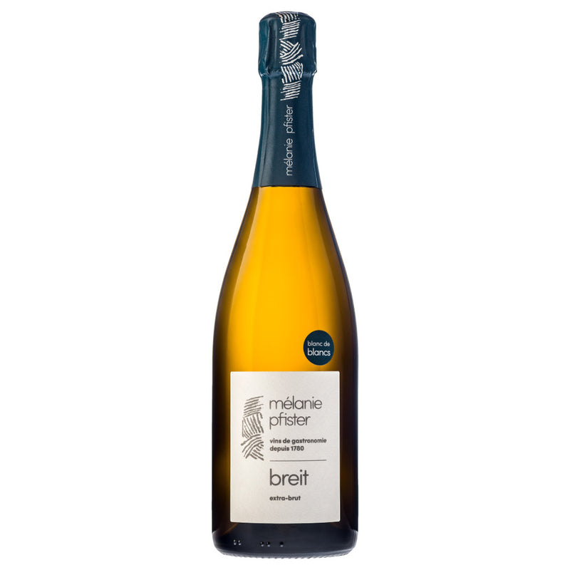 Melanie Pfister Breit Cremant d'Alsace Extra Brut bottle
