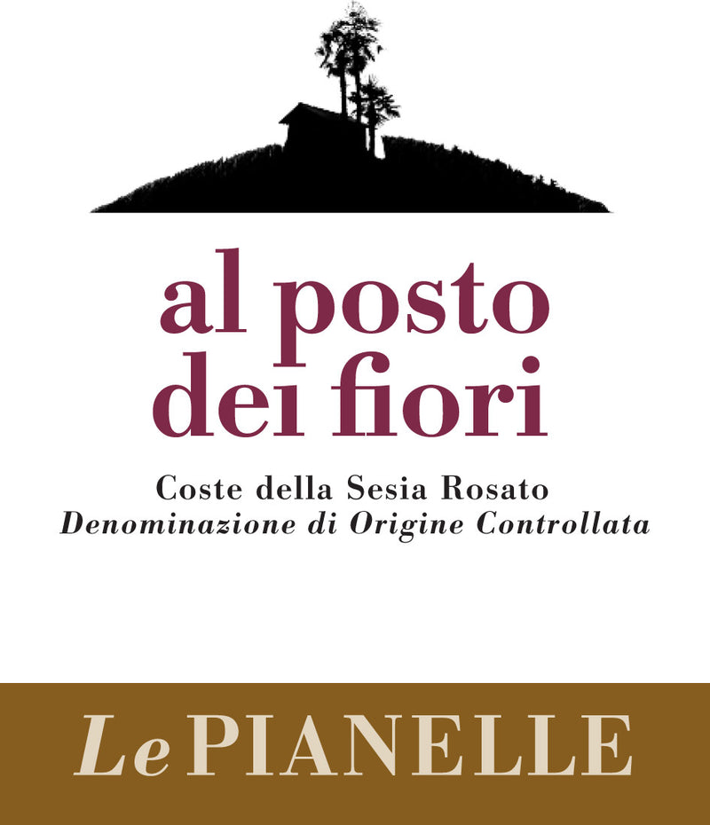 Le Pianelle Al Posto dei Fiori Rosato label